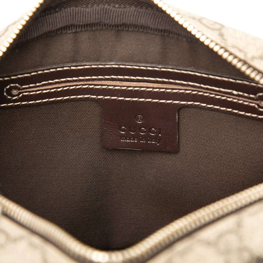 Gucci GG Supreme Crossbody Beige Very good - Box View