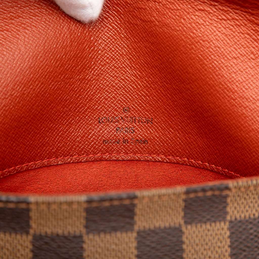 Louis Vuitton Damier Ebene Musette Salsa Long Strap Brown Very good - Box View