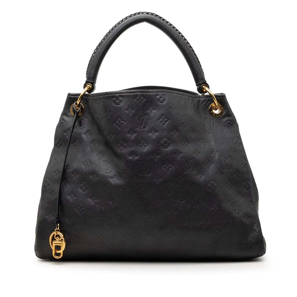 Louis Vuitton Monogram Empreinte Artsy MM Blue Leather Very good condition - Front View