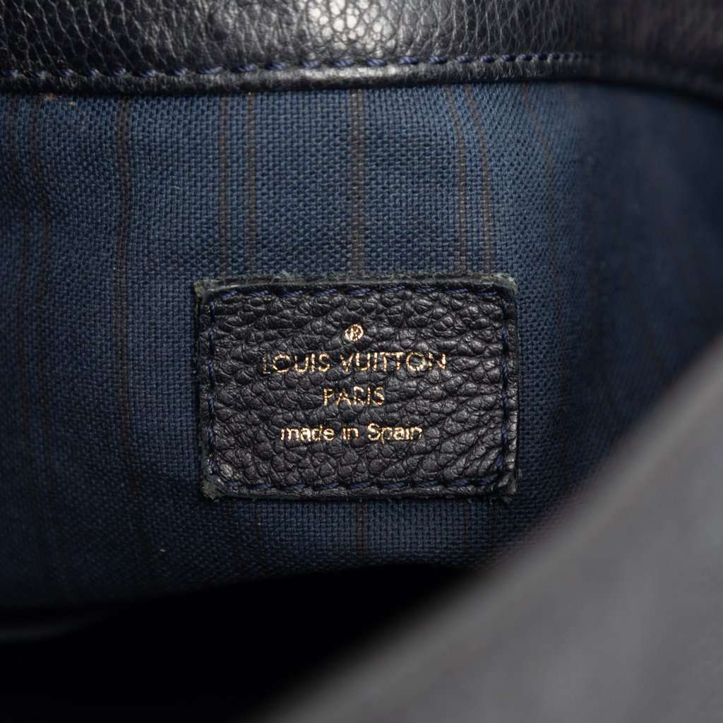 Louis Vuitton Monogram Empreinte Artsy MM Blue Leather Very good condition - Box View