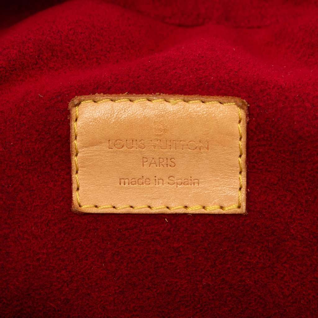 Louis Vuitton Monogram Mizi Brown Very good condition - Box View