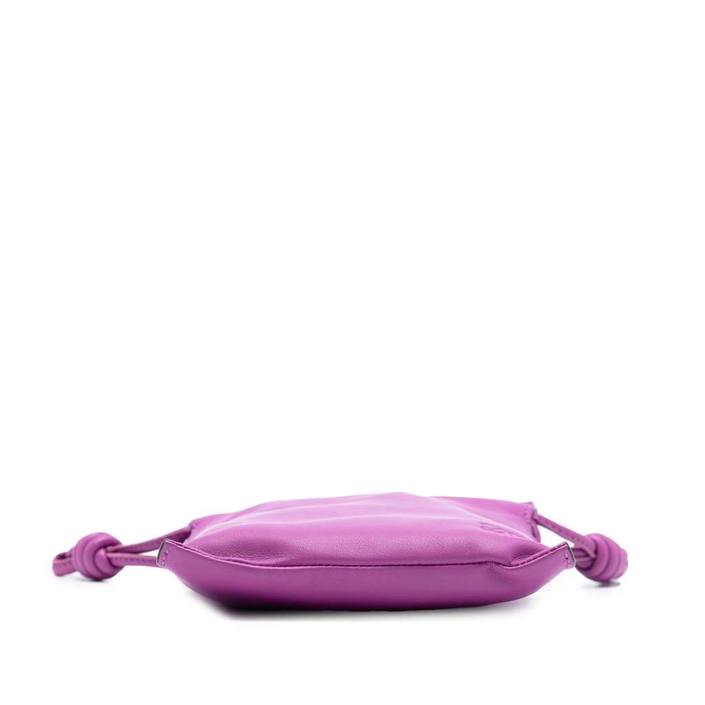 Loewe Nappa Flamenco Pocket Crossbody Purple Leather Very good - Inside View