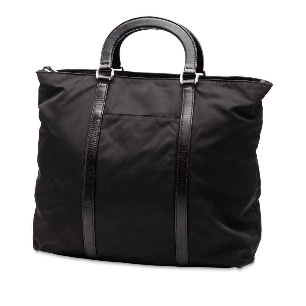 Prada Tessuto Satchel Black Very good - Back View
