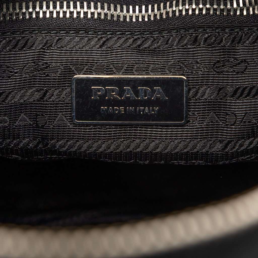 Prada Tessuto Satchel Black Very good - Box View