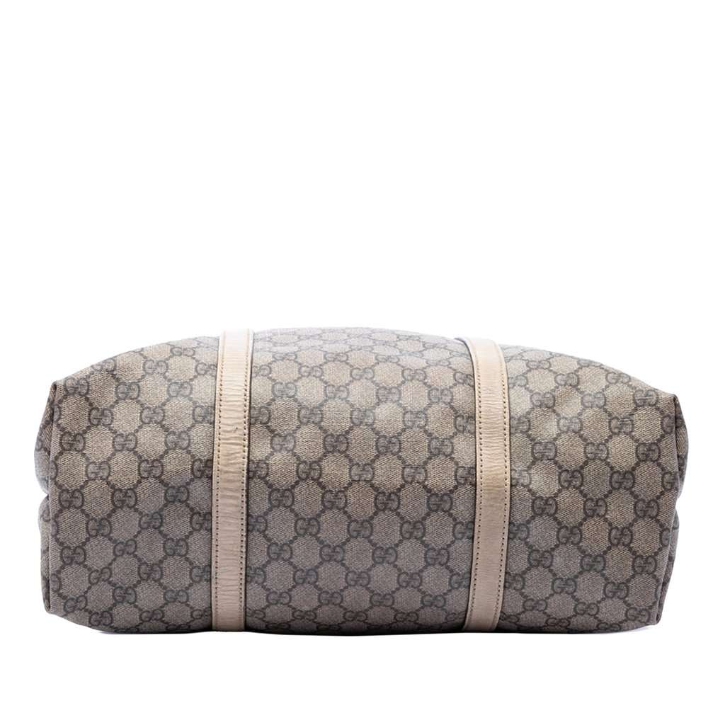 Gucci GG Supreme Joy Vertical Tote Beige Very good condition - Inside View
