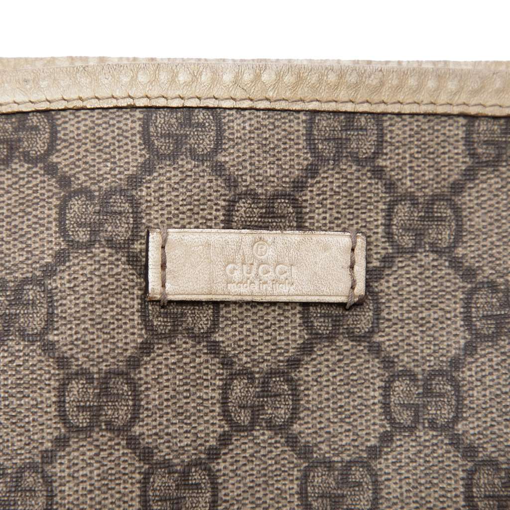 Gucci GG Supreme Joy Vertical Tote Beige Very good condition - Box View