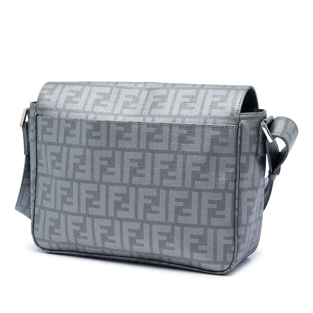 Fendi Zucca Spalmati Flap Crossbody MultiColor Very good condition - Back View