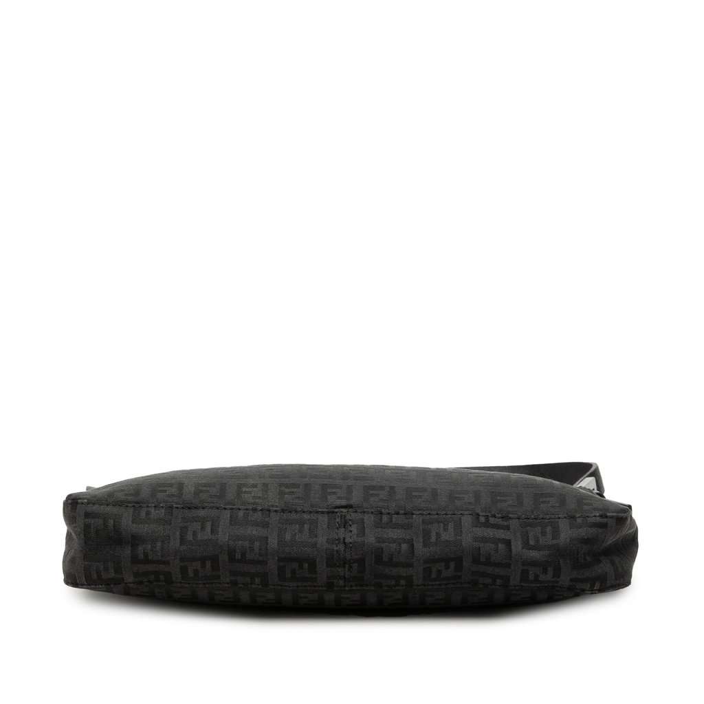 Fendi Zucchino Canvas Pochette Black Very good condition - Inside View