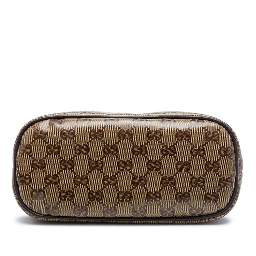 Gucci Mini GG Crystal Dome Satchel Beige Very good - Inside View