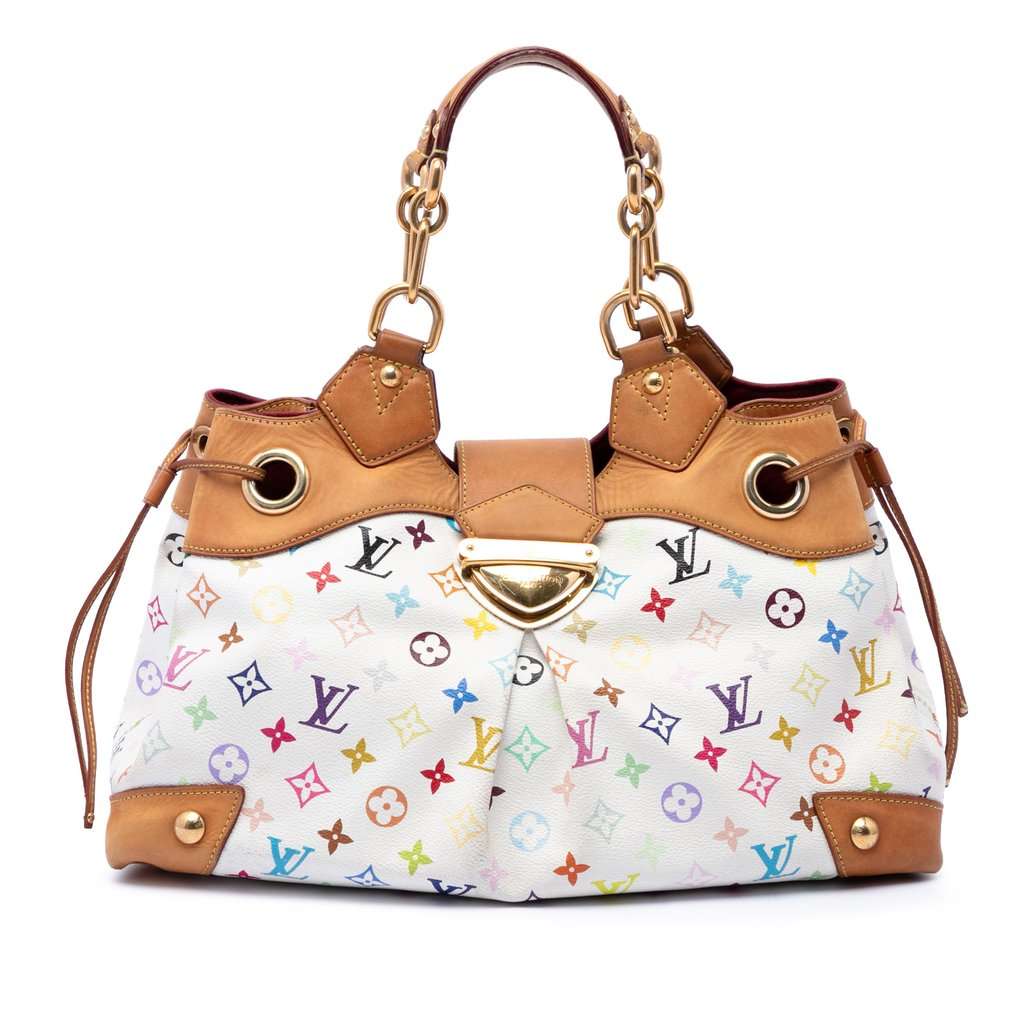 Louis Vuitton Monogram Multicolore Ursula White Very good - Front View