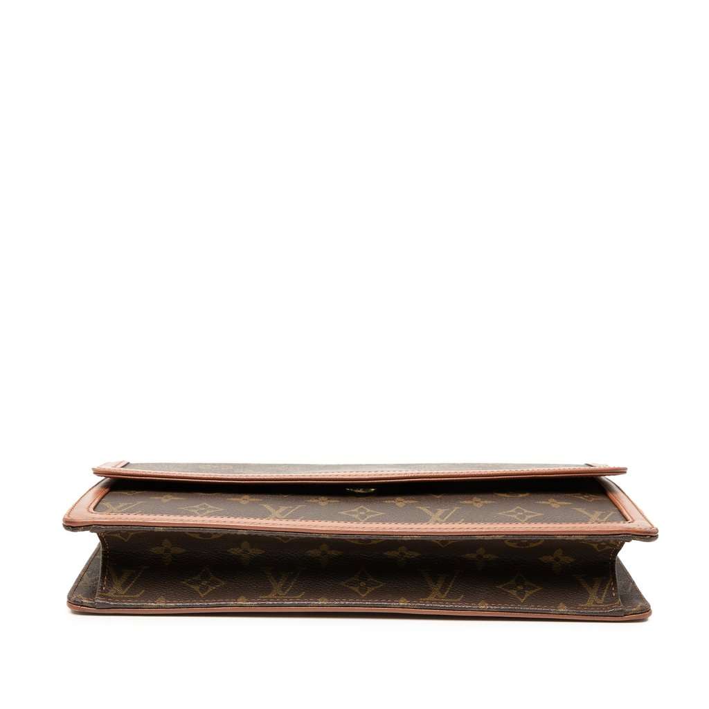 Louis Vuitton Monogram Pochette Dame GM Brown Very good condition - Inside View