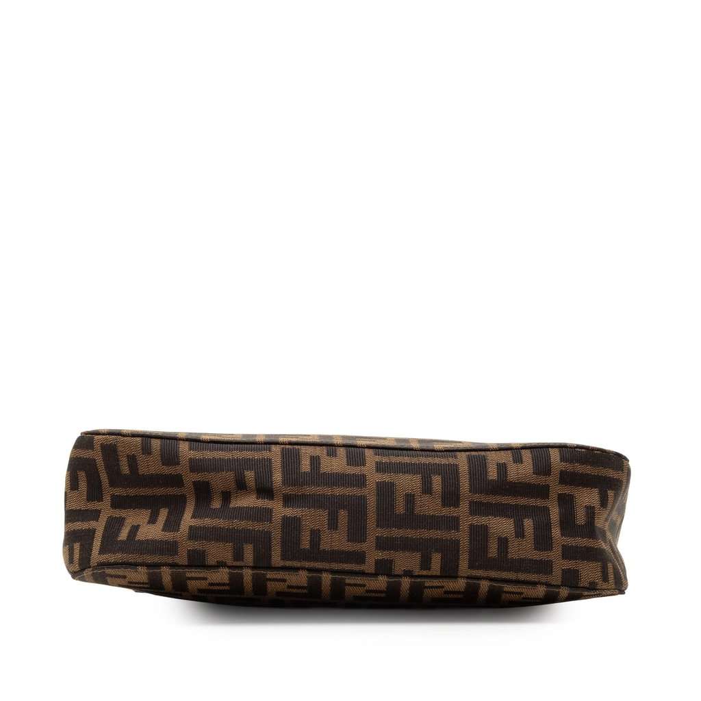 Fendi Zucca Canvas Shoulder Bag Brown Very good condition - Inside View