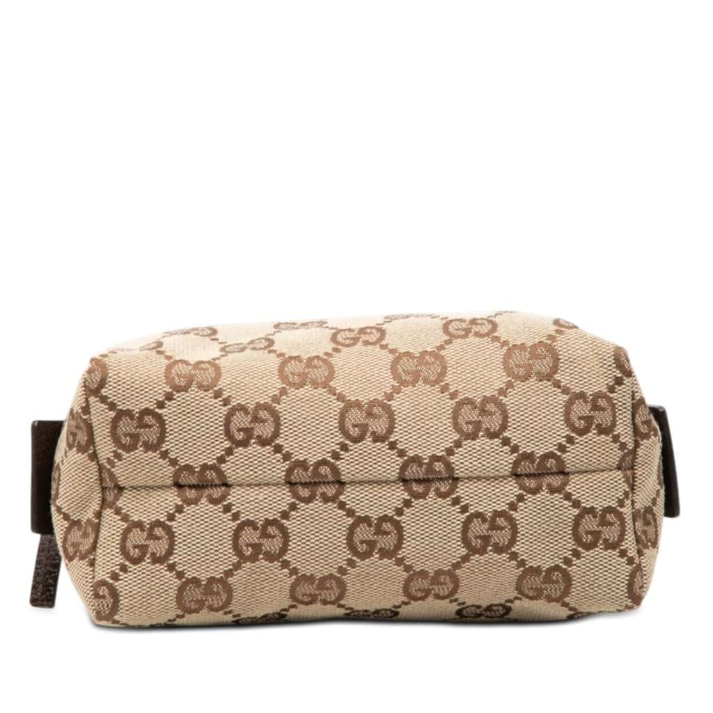 Gucci GG Canvas Balthus Cosmetic Pouch Beige Very good condition - Inside View