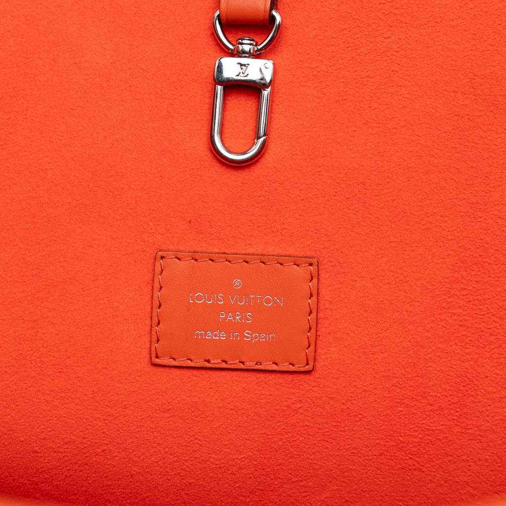 Louis Vuitton Epi Neverfull MM Orange Leather Very good - Box View