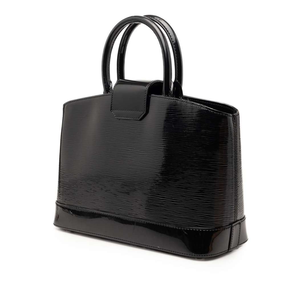 Louis Vuitton Electric Epi Mirabeau PM Black Leather Very good condition - Back View