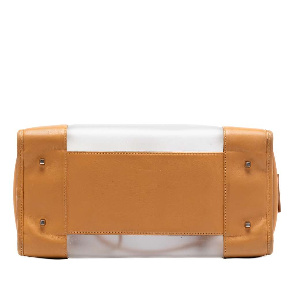 Loewe Vinyl Amazona 2000 Handbag Brown Plastic Very good condition - Inside View