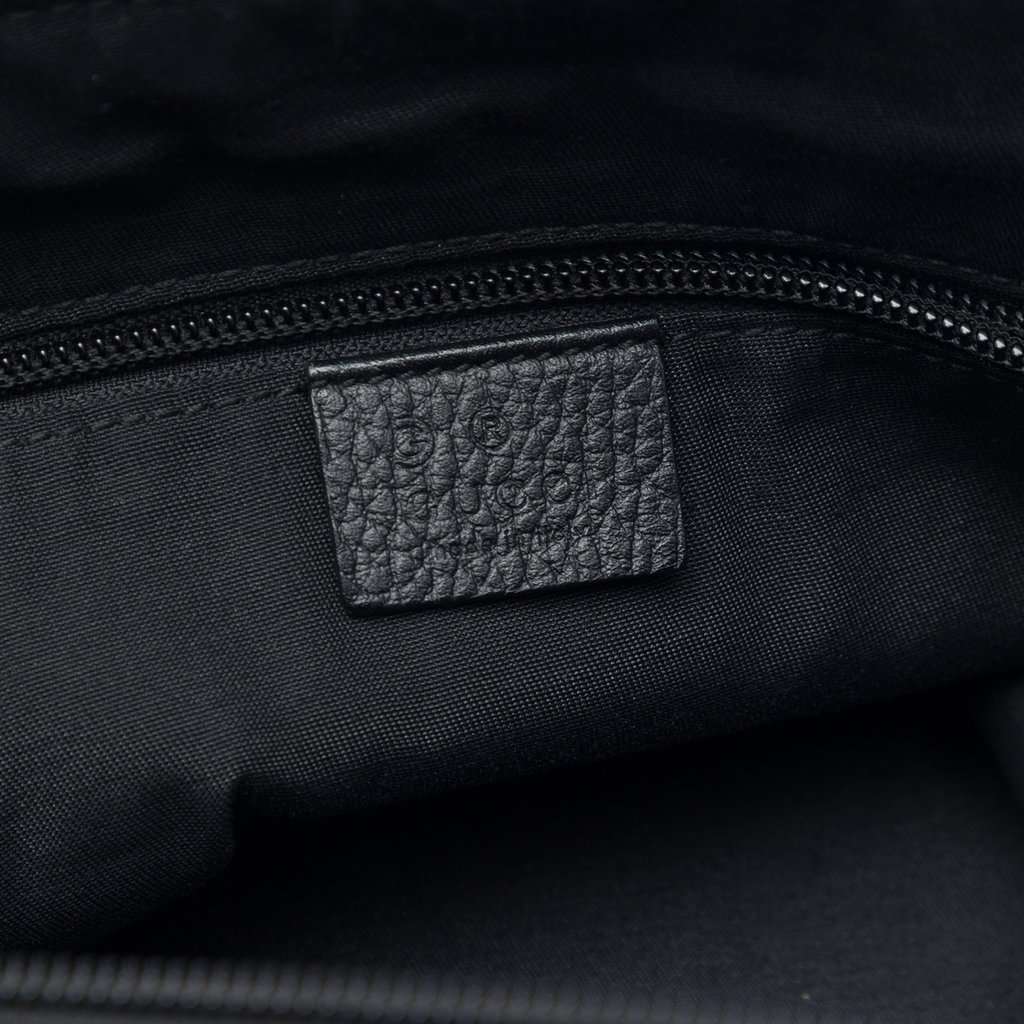Gucci GG Denim Crossbody Black Very good condition - Box View