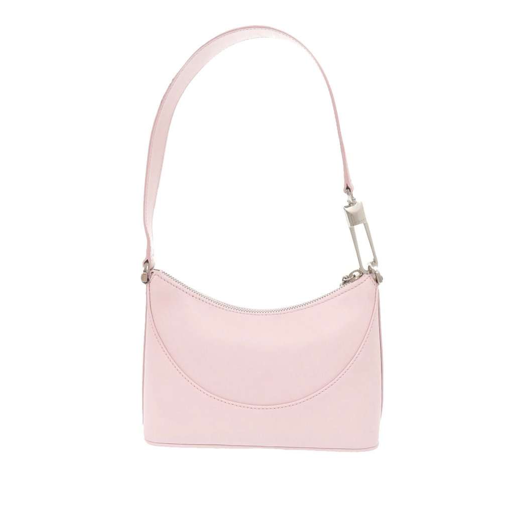 Bvlgari Logomania Leather Shoulder Bag Pink Leather Good condition - Back View