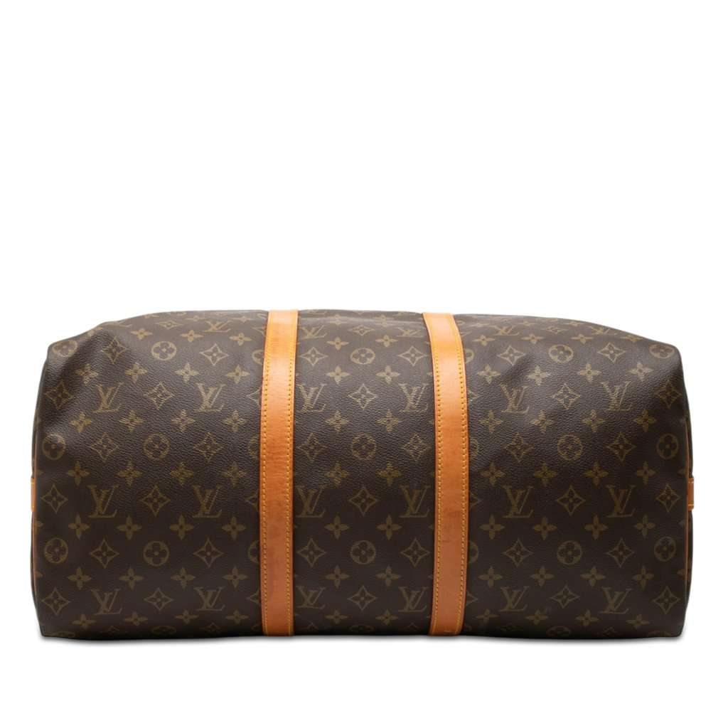Louis Vuitton Monogram Keepall Bandouliere 50 Brown Very good condition - Inside View