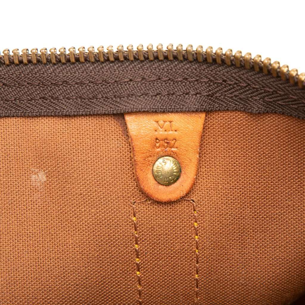 Louis Vuitton Monogram Keepall Bandouliere 50 Brown Very good condition - Box View
