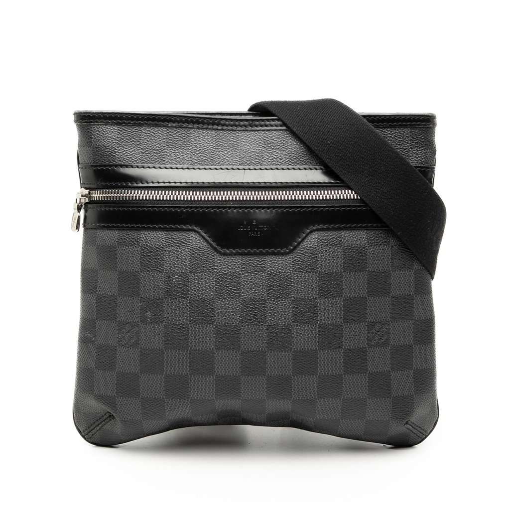 Louis Vuitton Damier Graphite Thomas Black Very good condition - Front View