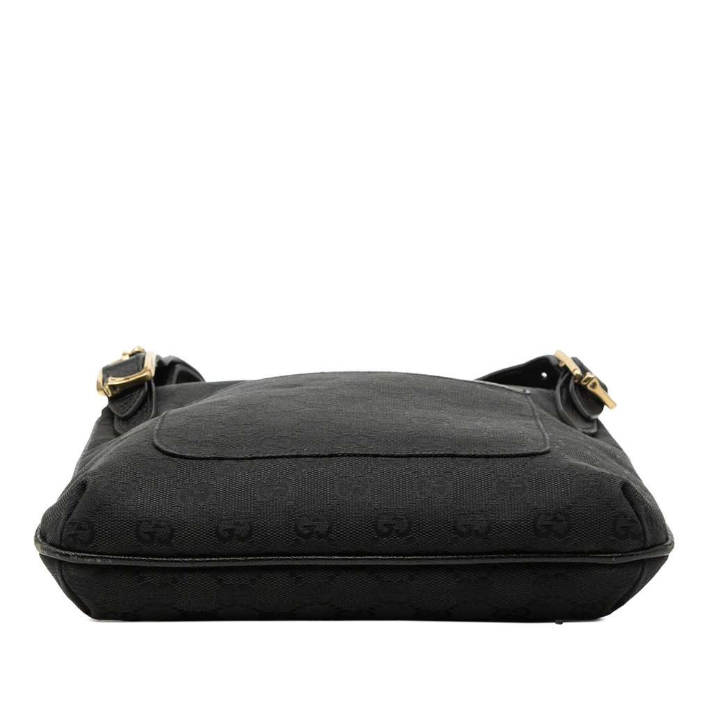 Gucci GG Canvas Crossbody Black Very good condition - Inside View