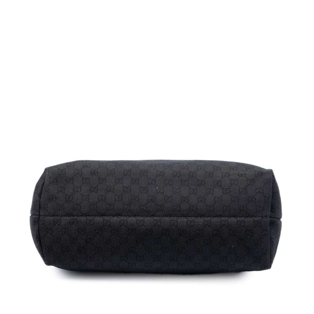 Gucci GG Denim Satchel Black Very good condition - Inside View