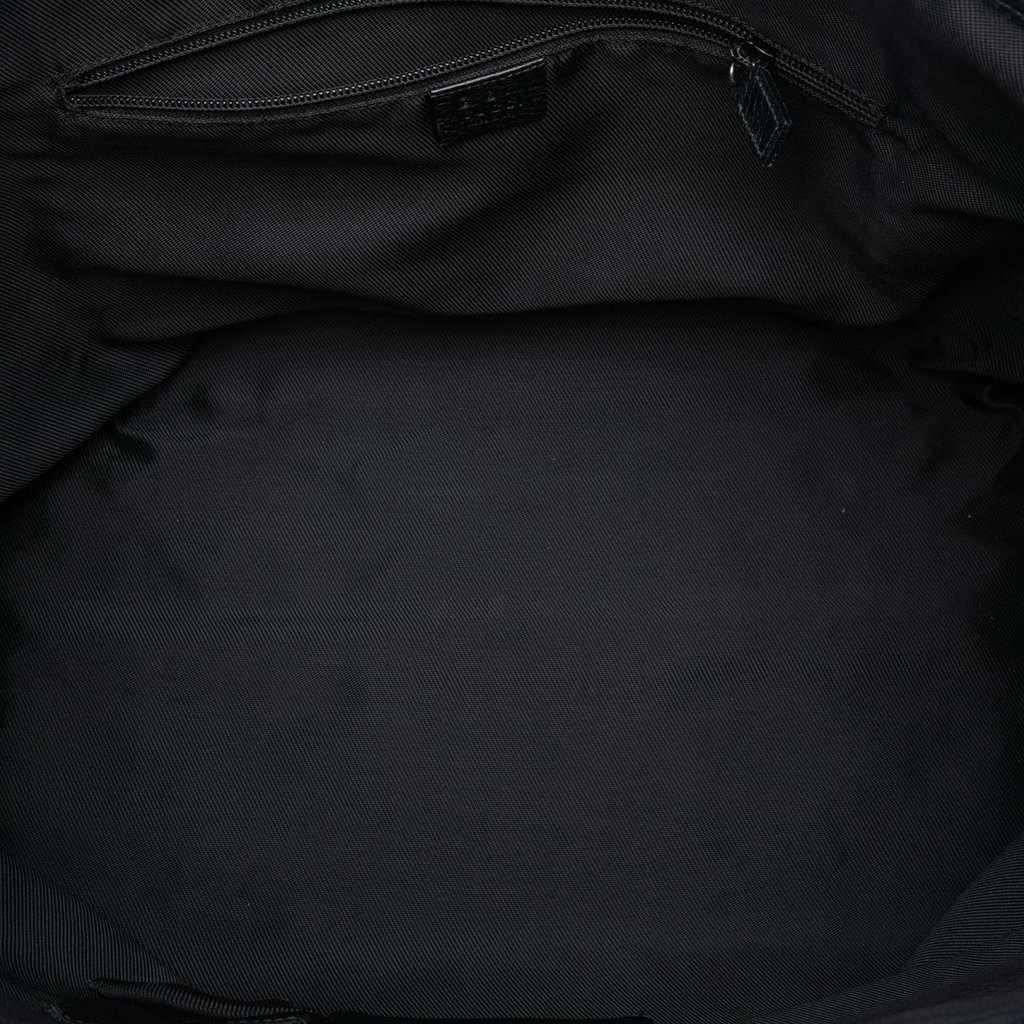 Gucci GG Denim Satchel Black Very good condition - Model View