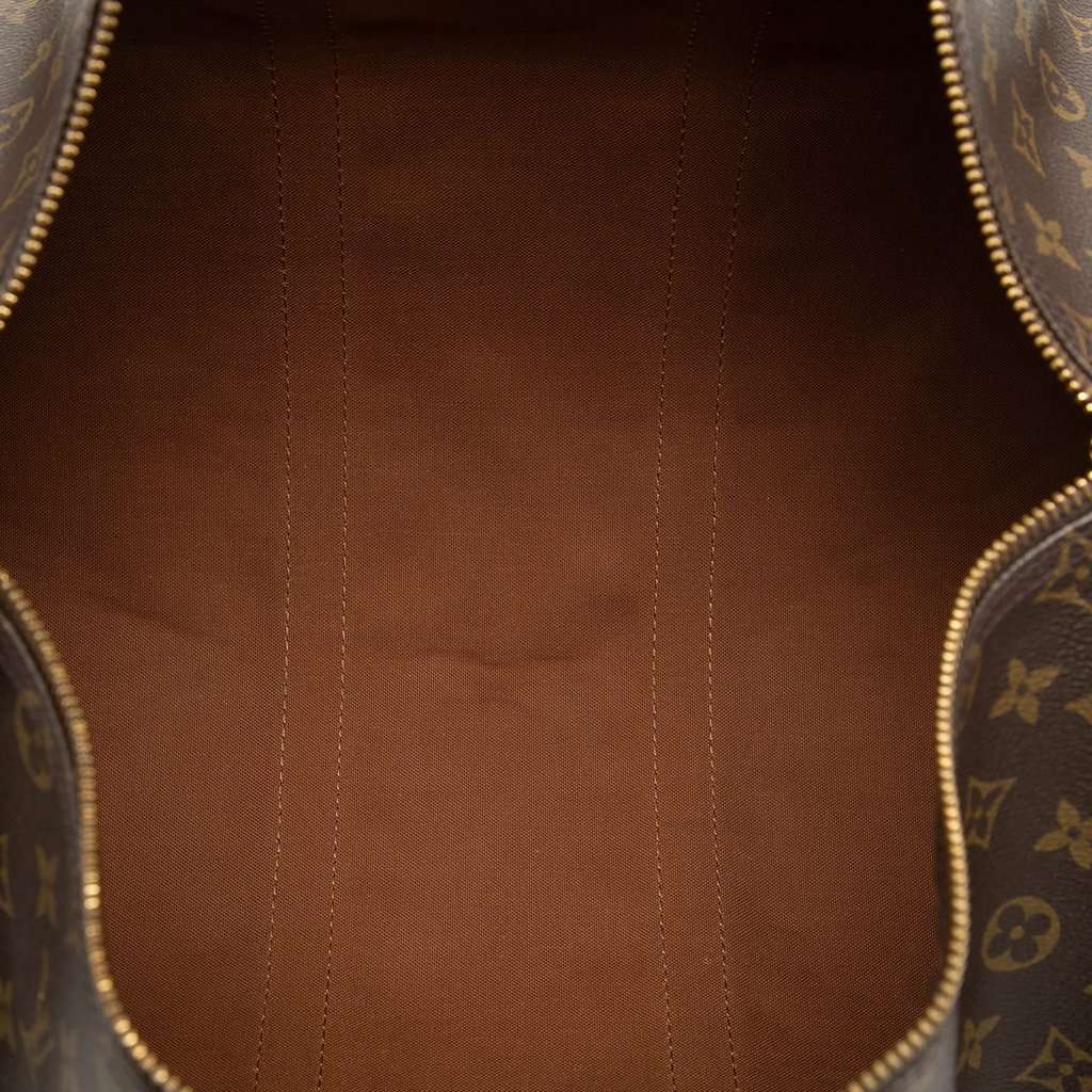 Louis Vuitton Monogram Keepall 45 Brown Good - Model View
