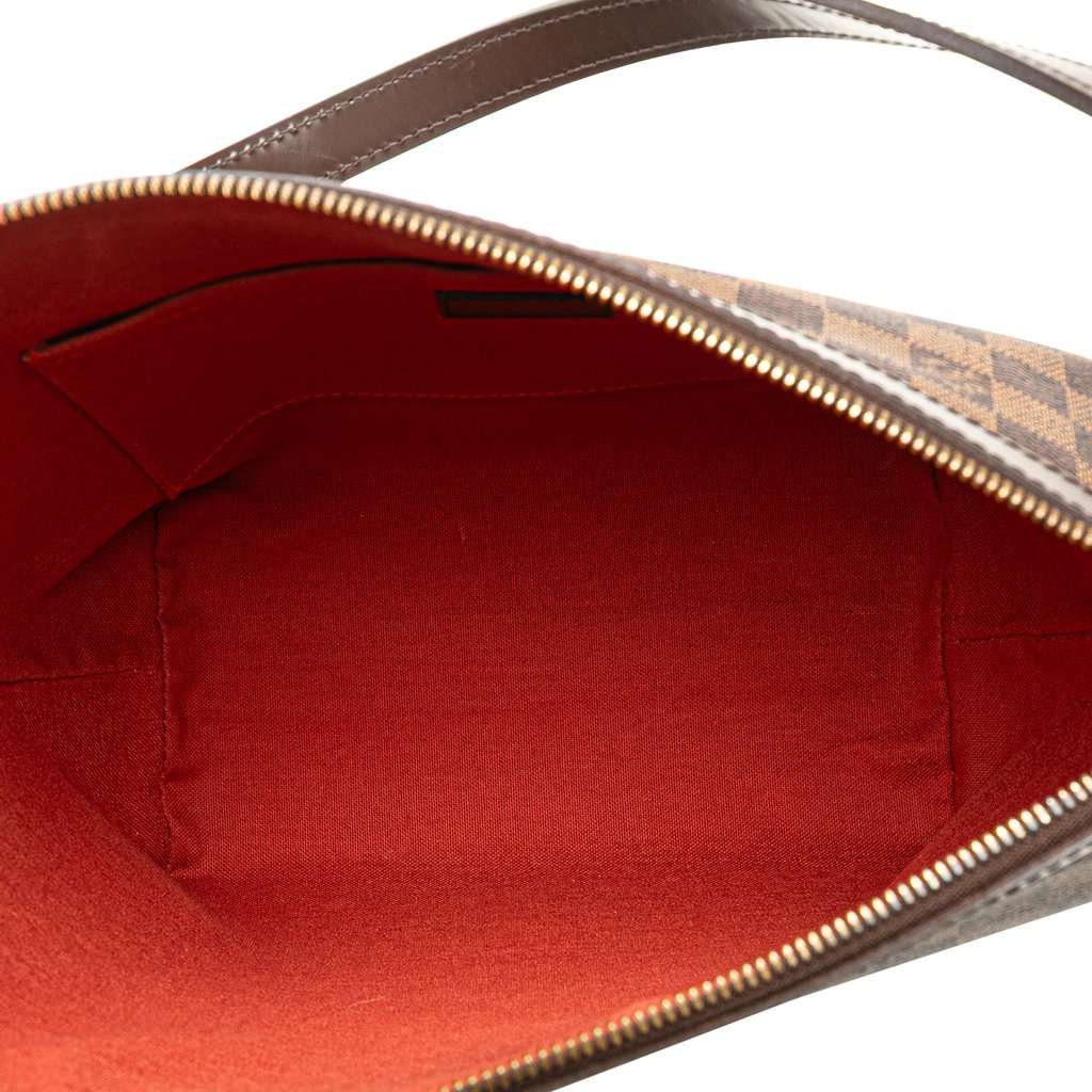 Louis Vuitton Damier Ebene Illovo MM Brown Canvas Good - Model View