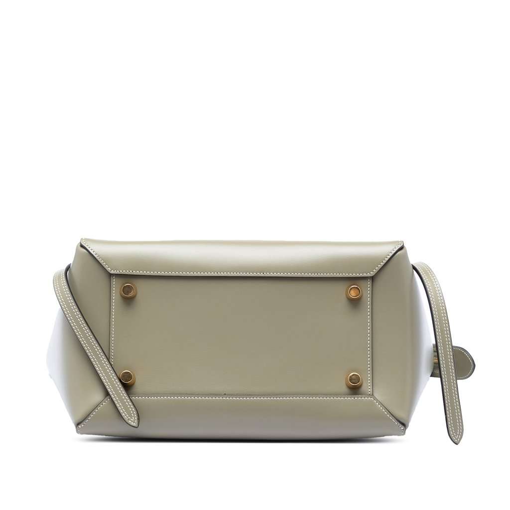 Celine Mini Smooth Calfskin Belt Bag Grey Leather Very good condition - Inside View