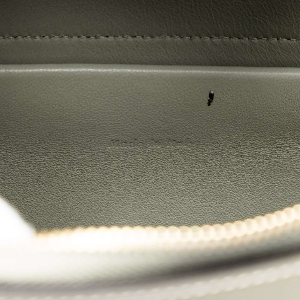 Celine Mini Smooth Calfskin Belt Bag Grey Leather Very good condition - Box View
