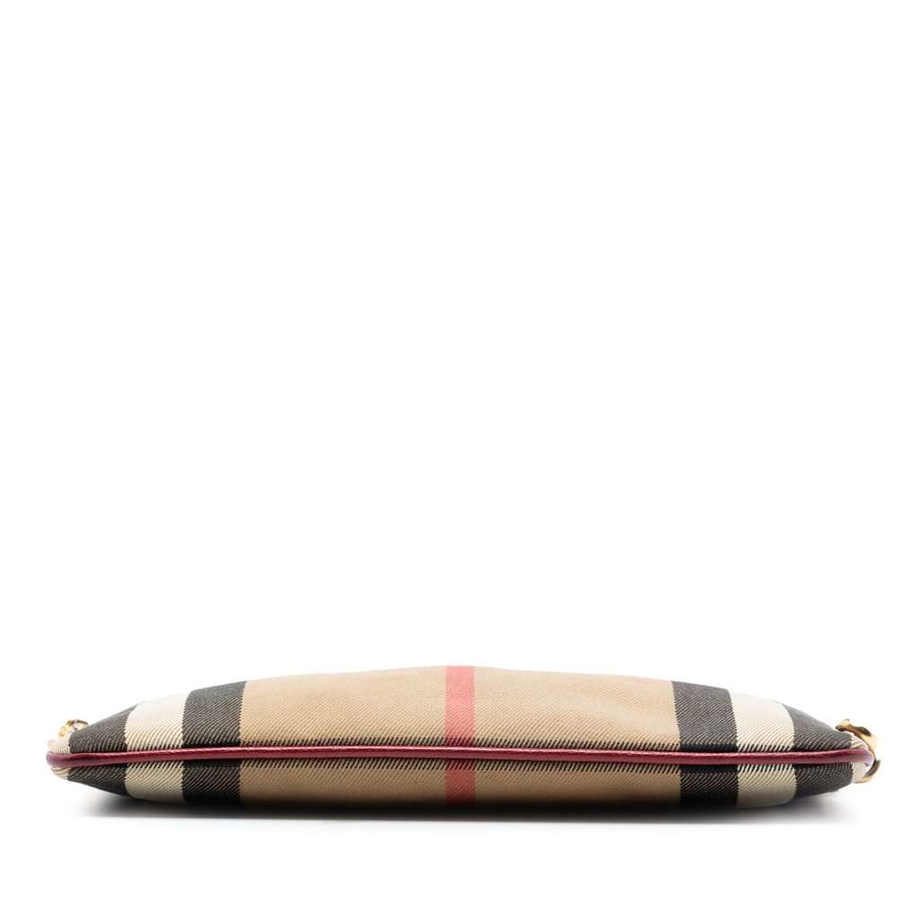 Burberry House Check Canvas Derby Peyton Crossbody Brown Very good condition - Inside View