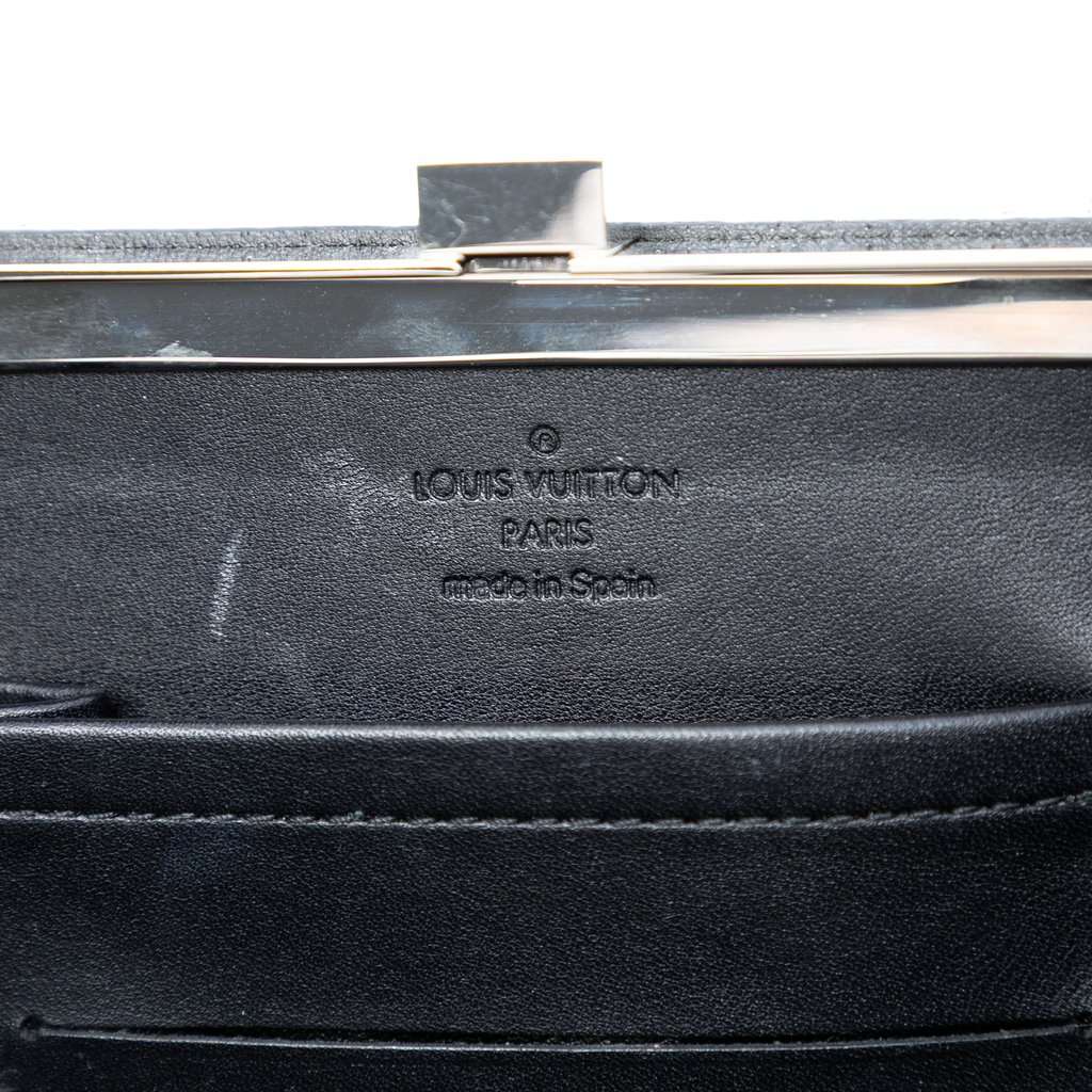 Louis Vuitton Damier Vernis Ange MM Black Leather Very good condition - Box View