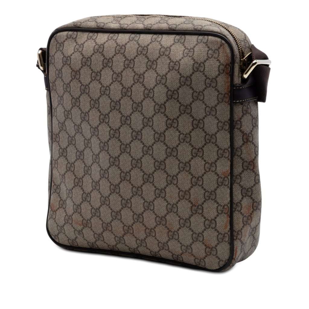 Gucci GG Supreme Crossbody Beige Very good condition - Back View