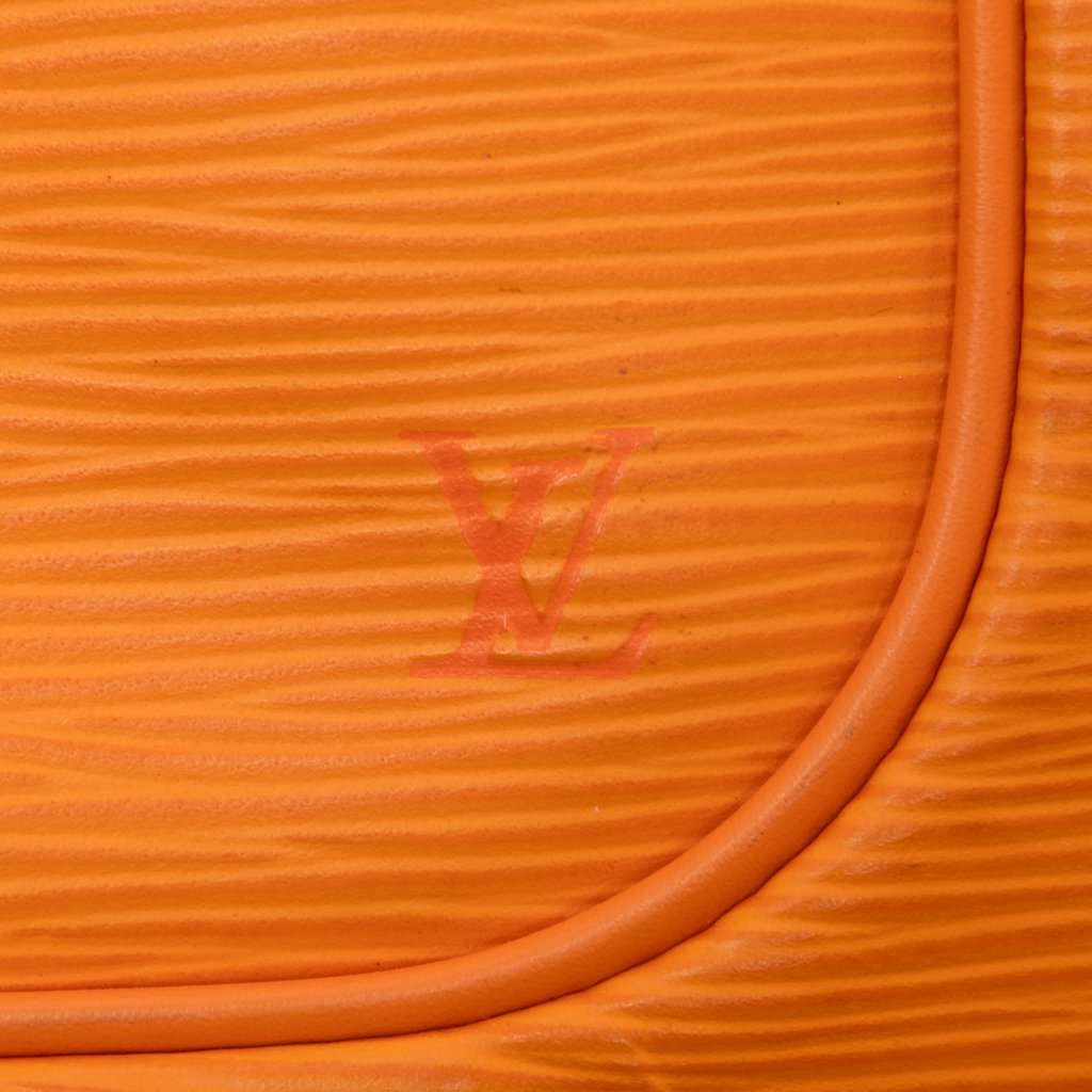 Louis Vuitton Epi Sarvanga Orange Leather Very good - Box View