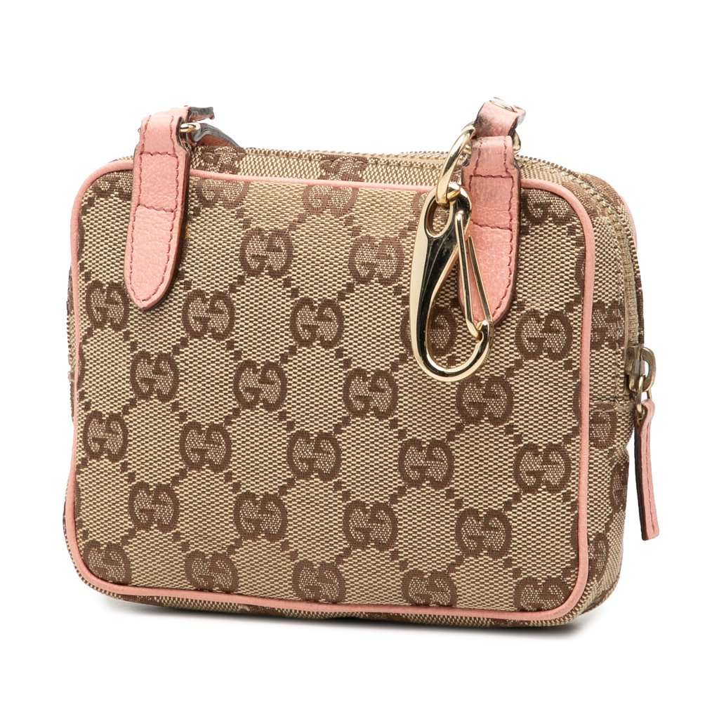 Gucci GG Canvas Crossbody Beige Very good condition - Back View