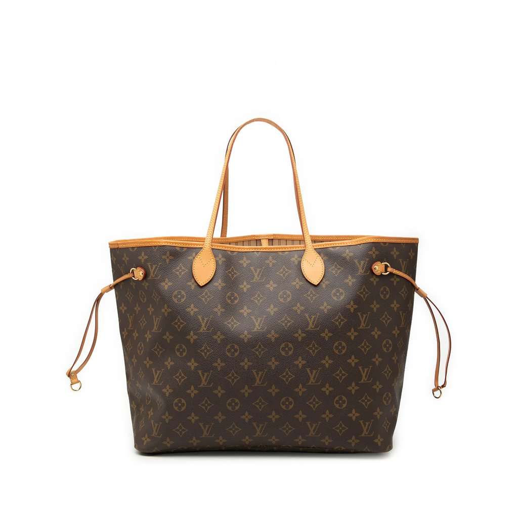 Louis Vuitton Monogram Neverfull GM Brown Very good condition - Front View