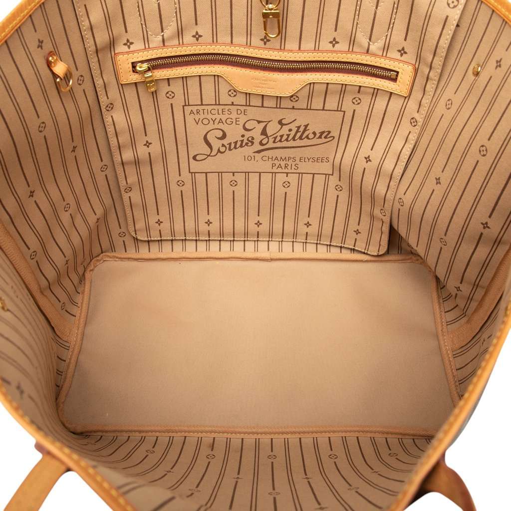 Louis Vuitton Monogram Neverfull GM Brown Very good condition - Model View