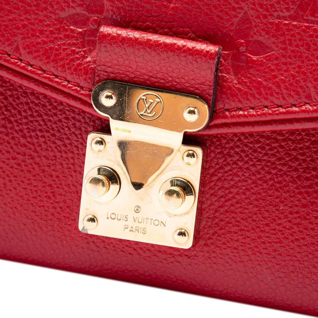 Louis Vuitton Monogram Empreinte Saint Germain BB Red Leather Very good condition - Box View