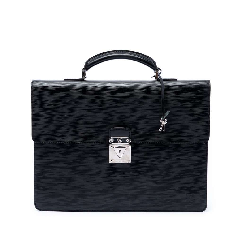 Louis Vuitton Epi Robusto 1 Black Leather Very good - Front View