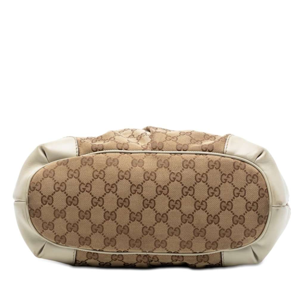 Gucci GG Canvas Sukey Satchel Beige Very good condition - Inside View