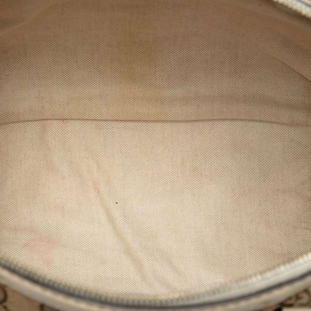 Gucci GG Canvas Sukey Satchel Beige Very good condition - Model View