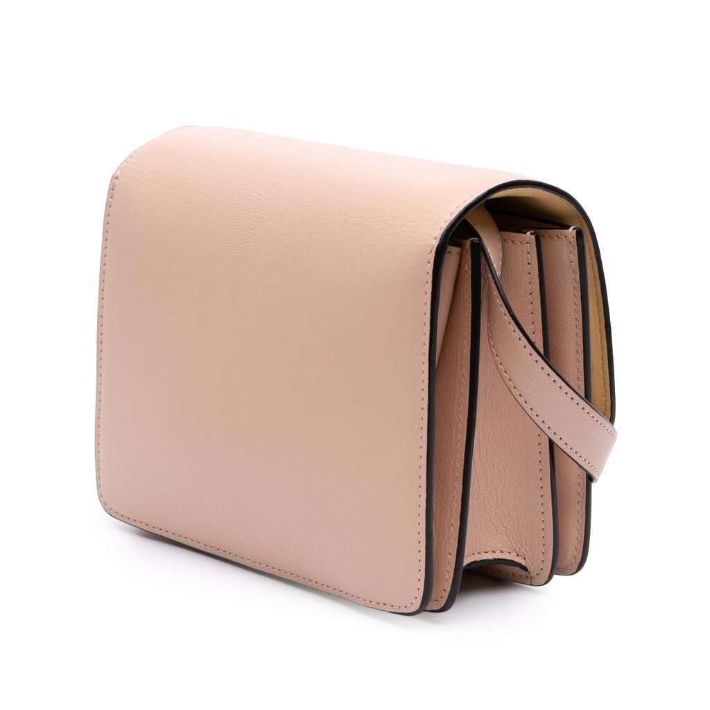 Celine Small Liege Calfskin Classic Box Pink Leather Very good - Back View