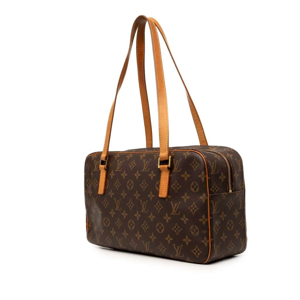 Louis Vuitton Monogram Cite GM Brown Very good condition - Back View