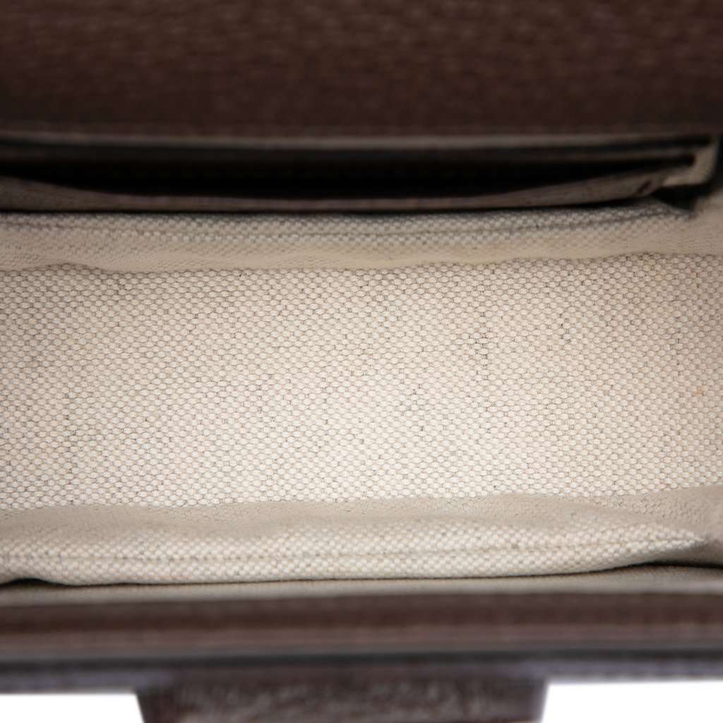 Gucci Mini Jumbo GG Canvas 1947 Bamboo Top Handle Bag Beige Very good condition - Model View