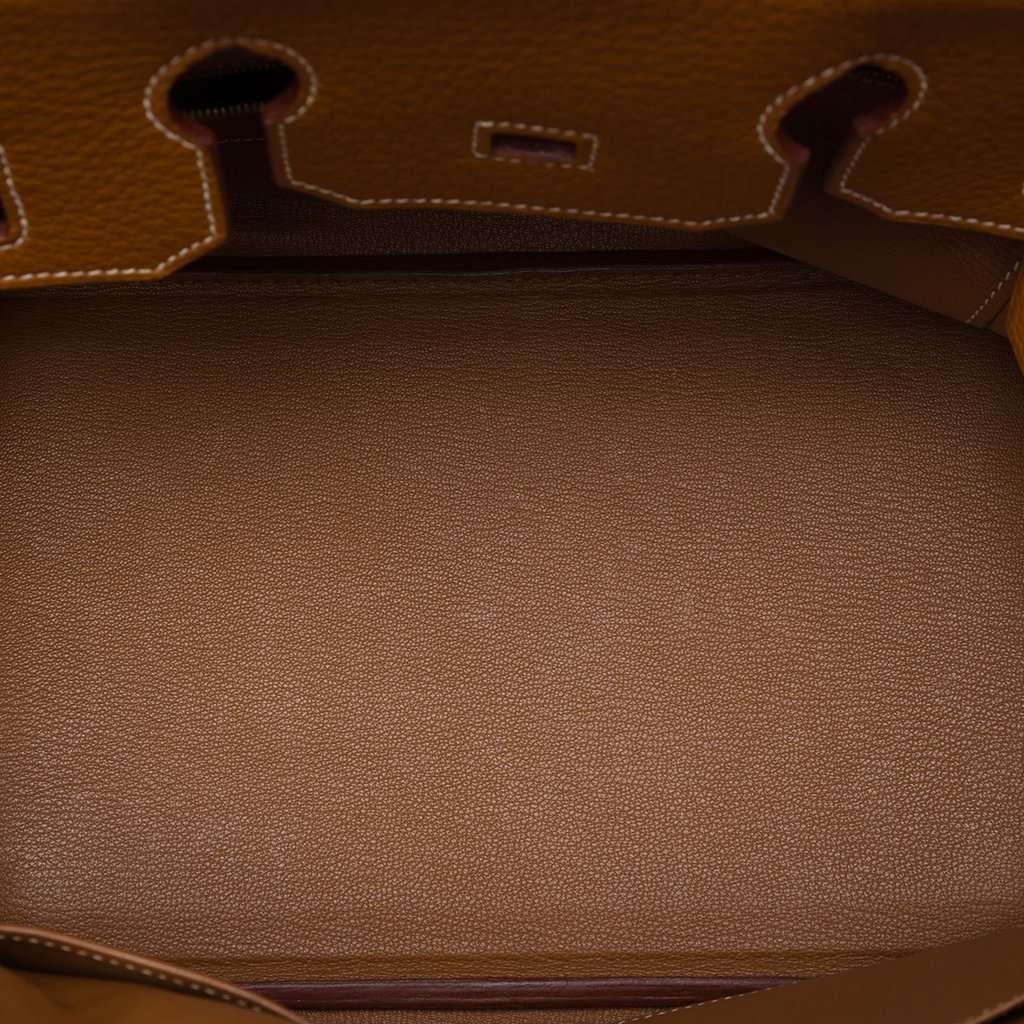 Hermès Togo Birkin Retourne 35 Brown Leather Very good condition - Model View