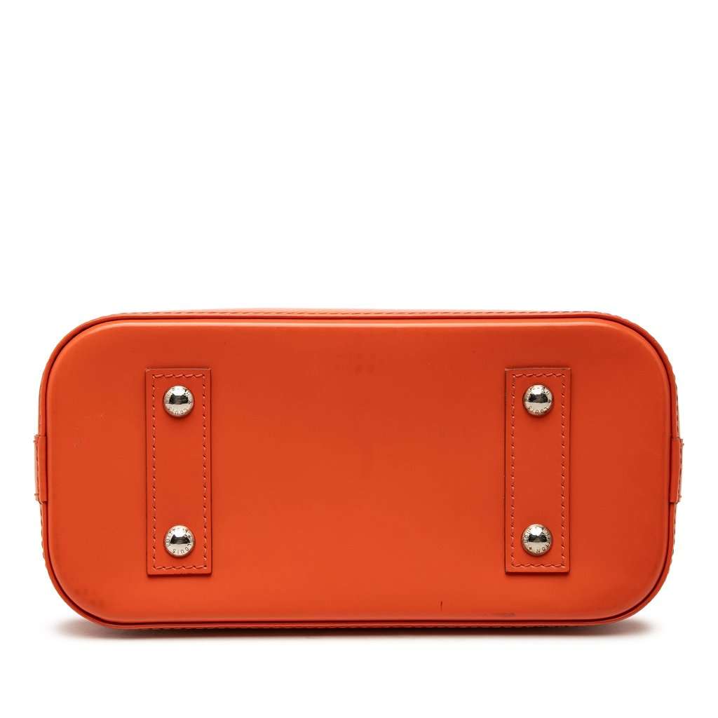 Louis Vuitton Epi Alma BB Orange Leather Very good - Inside View