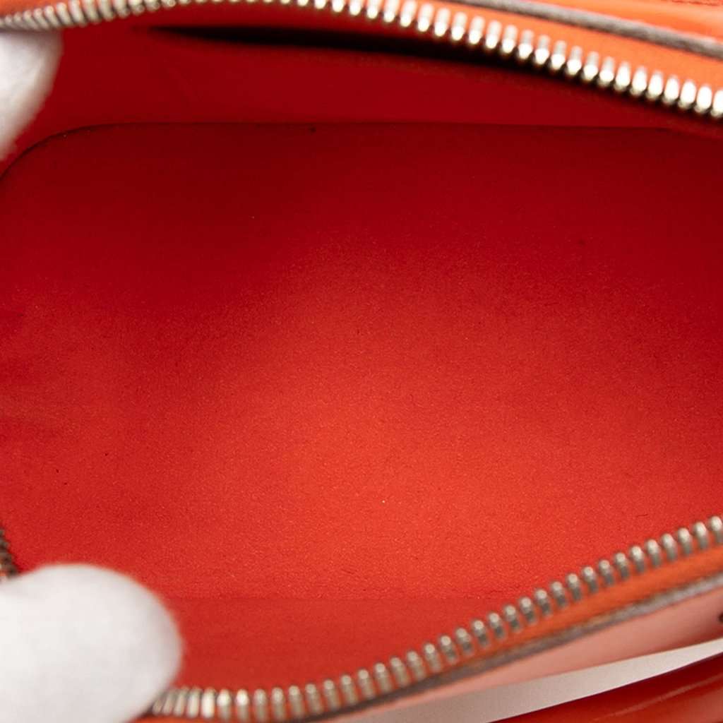 Louis Vuitton Epi Alma BB Orange Leather Very good - Model View