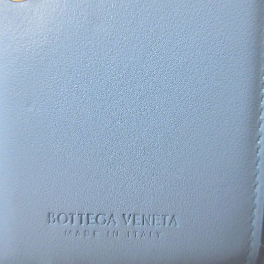 Bottega Veneta Nappa Intrecciato Bifold Wallet Brown Leather Very good condition - Model View
